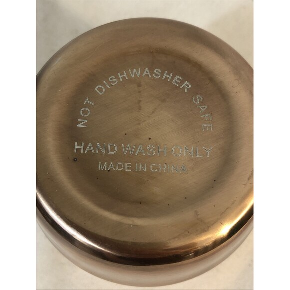 NIB Jim Beam Ghost White Whiskey Moscow Mule Mug Copper & Stainless 7 Available - Picture 4 of 6